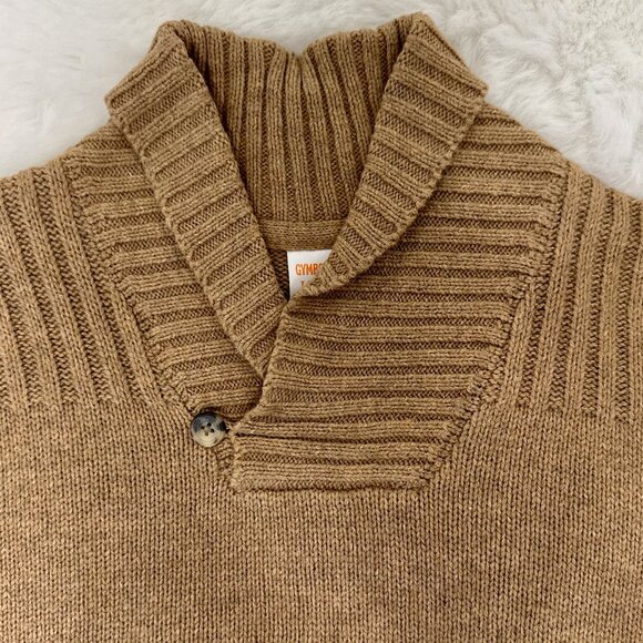 Gymboree Boys Tan Knit Sweater - Picture 3 of 8